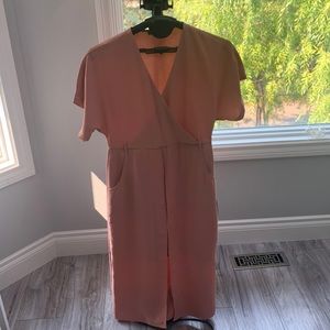 Suzy Shier Dusty Rose Dress